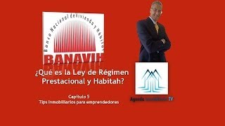 Que es la ley de Regimen Prestacional de Vivienda y Habitah [upl. by Glimp]