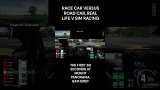 Bathurst in real life v Bathurst on the sim bathurst12hr fiestast [upl. by Cissy]