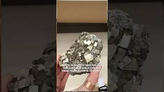 PyRITE for the WIN crystals geology spain Pyrite cubes nature Fossilera [upl. by Rausch451]