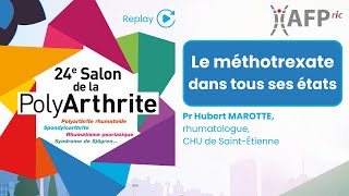 Le méthotrexate dans tous ses états  Salon de la PolyArthrite 2024 [upl. by Becca]