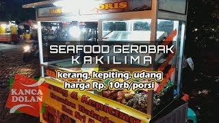 SEAFOOD PINGGIR JALAN PORIS 10KPORSI  TANGERANG STREET FOOD [upl. by Remled]