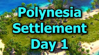 Forge of Empires Polynesia Settlement  Day One First Impressions of the Brand New Settlement [upl. by Samuele]