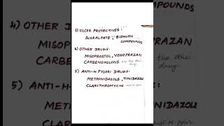 pharmacology easy to study drug names peptic ulcer drugs nee partha vizhigal song [upl. by Salazar]