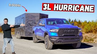 Ram 1500 3L HURRICANE Twin Turbo I6 Engine Review  CAN IT TOW [upl. by Nudnarb124]