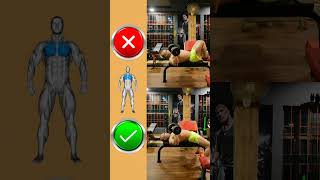 quotFlat Dumbbell Bench Press Mistakes Youre Making ❌💪 Shortsquot [upl. by Erida]