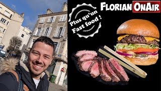 Un FAST FOOD BURGERBOUCHERIE qui se développe   Food Tour Poitiers VLOG 755 [upl. by Teragramyram]