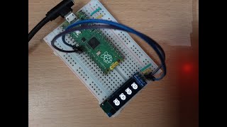 Raspberry Pi PicoMicroPython exercise using SSD1306 I2C OLED [upl. by Ploss]