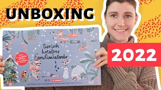 Stabilo Adventskalender UNBOXING 2022 [upl. by Piwowar]