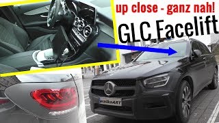 Mercedes Erlkönig GLC X253 Facelift NEUJAHR 1Erlkönig 2019 first prototype  Interior Exterior [upl. by Kikelia]