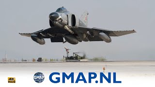 F4E Phantom super low pass  4K  F4  Phantom Fighterjet [upl. by Eniluqaj954]