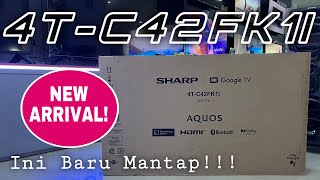 Makin Mantap Review Google TV Sharp 4TC42FK1I UHD 4K Terbaru [upl. by Konstantine502]