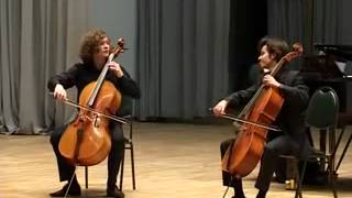 Piatti Serenade in D major for two cellos and piano [upl. by Anirrok]