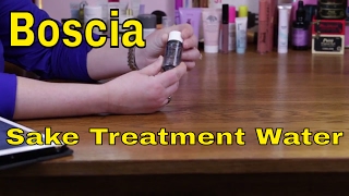 Boscia Skincare Sake Treatment Water Review and Swatch [upl. by Giza]