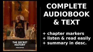 The Secret History 🔥 By Procopius FULL Audiobook [upl. by Odette709]