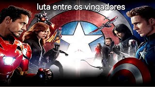 react do filme quot vingadores quot cena no aeroporto luta [upl. by Killie231]