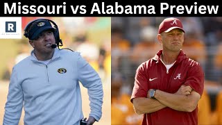 Missouri vs Alabama Game Preview  College Football Picks and Predictions [upl. by Paton]