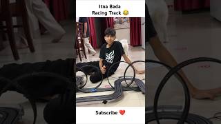 Itna Bada Racing Track 😂 shorts thepiyushshorts souravjvlogs piyushjocgaming trending [upl. by Favian617]