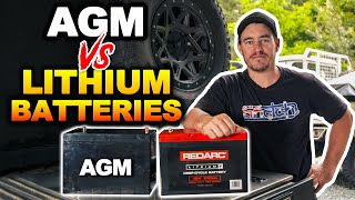 DEEP CYCLE BATTERY COMPARISON  Is Lithium really worth it [upl. by Claman]