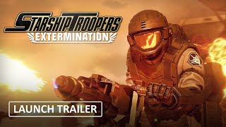 STARSHIP TROOPERS EXTERMINATION  Launch Trailer [upl. by Zetnod]