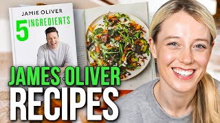 I Tried Jamie Olivers quot5 Ingredientsquot Recipe Book [upl. by Christalle90]