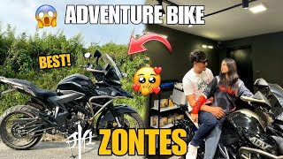 Should we buy this bike  Zontes 350T MRB Vlog [upl. by Boorer194]