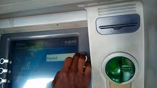 karatbars Mastercard withdrawal at Ghana ATM [upl. by Kenley]