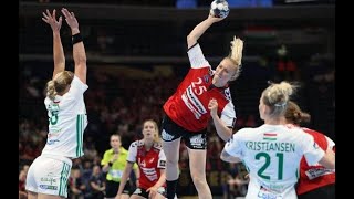 Handball  Team Esbjerg  Győri Audi ETO KC  ehf Womens Champions League 202324  All Goals [upl. by Enyrhtac]