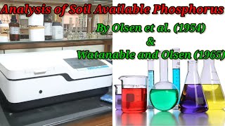 Determination of Available Soil Phosphorus मिट्टी में फोस्फोरस की जाँच। Soilavailablephosphorus [upl. by Agler406]