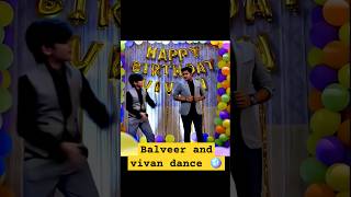 Balveer and vivan dance 🪩😍 shortvideo shorts baalveer balveerseason3comeback disneyanimation [upl. by Aim699]