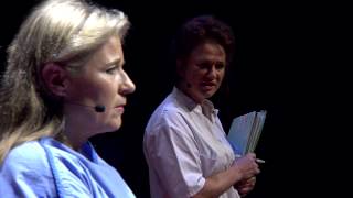 Replacement smokers Pauline Dekker and Wanda de Kanter at TEDxNijmegen 2013 [upl. by Kanor]