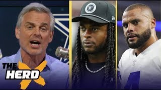 THE HERD  Colin Cowherd discusses report Cowboys reach out to Raiders regarding Adams [upl. by Richlad]