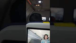 quotKorean Airline Touch Screen TV AirBus 320200quot Manila to Incheon Korea [upl. by Asiak]