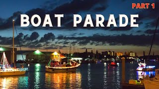 36th Annual Key Largo Boat Parade  PART 1 Caribbean Club [upl. by Swarts]