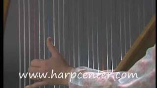 Harp Hand Position and Placing Your Fingers on the Strings [upl. by Leighton]