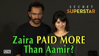 Is Zaira PAID SAME as Aamir for Secret Superstar [upl. by Danell]