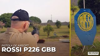 Review Completo Pistola de Airsoft Rossi P226 GBB [upl. by Hamo7]