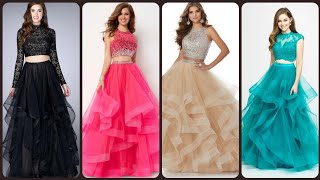 Exclusive And Impressive Designer Two Piece Prom DressEvening Gown Collection [upl. by Holihs]