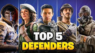 Top 5 Defenders in Rainbow Six Y9S3 [upl. by Paolina396]