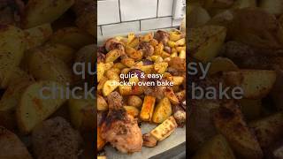 healthy dinner recipe fast amp simple chicken oven bake 🍗 [upl. by Sumer]