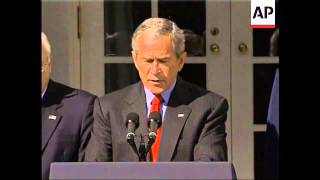 Bush says Al Qaida in Iraq number 2 killed [upl. by Eelrebmik]