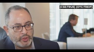 Treatmentcom AI CEO Dr Essam Hamza interview at Cantech 24 [upl. by Koller432]