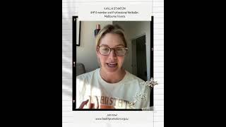 AHPA testimonial Kaylia Stanton [upl. by Ydnew]