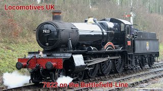 7822 Foxcote Manor on the Battlefield Line [upl. by Aivek]