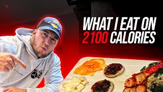 What i eat on 2100 calories [upl. by Blandina]