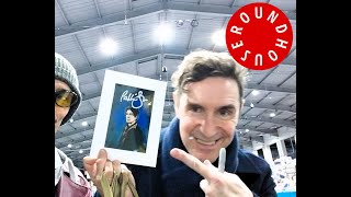 PAUL McGANN signs Withnail and I Art for Charity in Camden  The Roundhouse in London 191123 [upl. by Vikki]