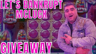 🔴80000 MASSIVE Live  GIVEAWAY At McLuck  Lets Hit MEGA JACKPOT LIVE [upl. by Imik]