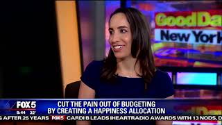 Ashley with The 30Day Money Cleanse on Good Day New York January 10 2019 [upl. by Hsirt]