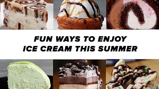 Fun Ways To Enjoy Ice Cream This Summer [upl. by Ihcur]