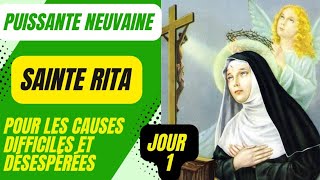 19 Neuvaine à Sainte Rita  Situations difficiles et causes désespérées avec Grégory [upl. by Ostraw]