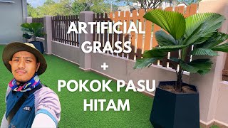 ARTIFICIAL GRASS  POKOK PASU HITAM [upl. by Aniat]